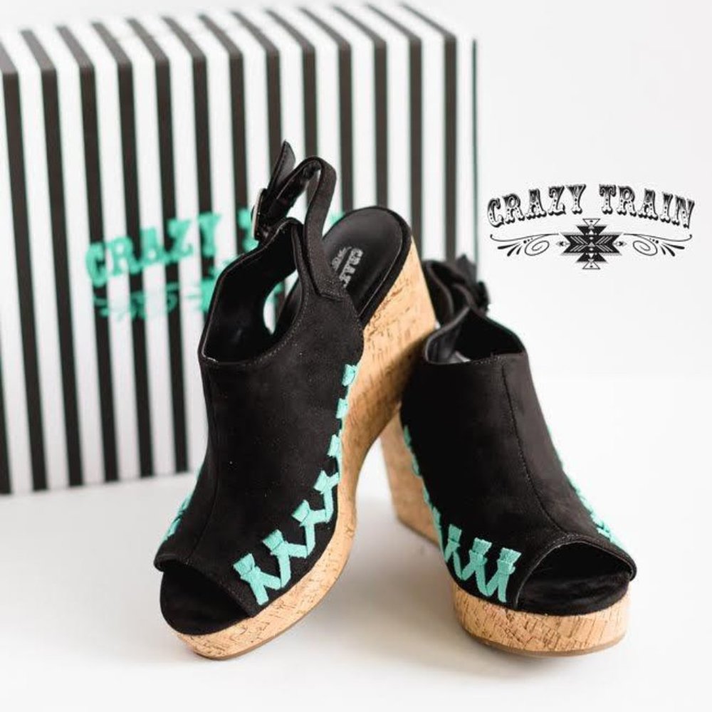 Crazy Train Whip Stitch Wedge